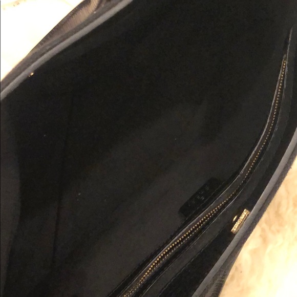 SOLD! Auth Gucci Black Hasler horsebit tote - Picture 3 of 10